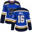Adidas St. Louis Blues #16 Brett Hull Blue Home Authentic Stanley Cup Champions Womens Stitched NHL Jersey