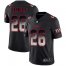 Nike New York Giants #26 Saquon Barkley Black Mens Stitched NFL Vapor Untouchable Limited Smoke Fashion Jersey