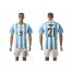 Argentina #21 Mastias Home Soccer Country Jersey