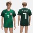 Mexico #7 M.Layun Green Training Soccer Country Jersey
