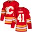Adidas Calgary Flames #41 Mike Smith Red Alternate Authentic Stitched NHL Jersey