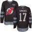 Adidas New Jersey Devils #17 Wayne Simmonds Black 1917-2017 100th Anniversary Stitched NHL Jersey