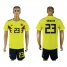 Colombia #23 SANCHEZ Home 2018 FIFA World Cup Soccer Jersey