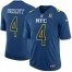 Nike Dallas Cowboys #4 Dak Prescott Navy Mens Stitched NFL Game NFC 2017 Pro Bowl Jersey