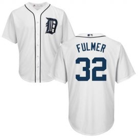 Detroit Tigers #32 Michael Fulmer White Cool Base Stitched Youth MLB Jersey