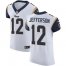 Nike Los Angeles Rams #12 Van Jefferson White Mens Stitched NFL New Elite Jersey