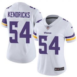 Nike Minnesota Vikings #54 Eric Kendricks White Womens Stitched NFL Vapor Untouchable Limited Jersey