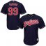 Cleveland Indians #99 Ricky Vaughn Navy Blue Alternate Stitched Youth MLB Jersey