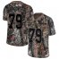 Nike Philadelphia Eagles #79 Brandon Brooks Camo Youth Stitched NFL Limited Rush Realtree Jersey