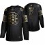 Adidas Boston Bruins #8 Cam Neely Mens 2019 Black Golden Edition Retired Player Authentic Stitched NHL Jersey