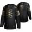 Adidas Boston Bruins #8 Cam Neely Mens 2019 Black Golden Edition Retired Player Authentic Stitched NHL Jersey
