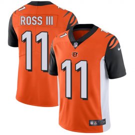Nike Cincinnati Bengals #11 John Ross III Orange Alternate Mens Stitched NFL Vapor Untouchable Limited Jersey