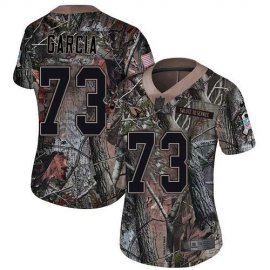 Nike Arizona Cardinals #73 Max Garcia Camo Womens Stitched NFL Limited Rush Realtree Jersey