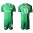 Manchester City #31 Ederson M. Green Goalkeeper Soccer Club Jersey