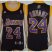 Cheap Women Los Angeles Lakers 24 Kobe Bryant Black Swingman Jersey Purple Number