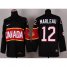 Olympic 2014 CA. #12 Patrick Marleau Black Stitched NHL Jersey