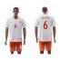 Holland #6 Bazoer Away Soccer Country Jersey