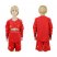 Manchester United Blank Red Goalkeeper Long Sleeves Kid Soccer Club Jersey
