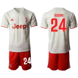 Juventus #24 Rugani Away Soccer Club Jersey