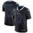 Nike Buffalo Bills #17 Josh Allen Lights Out Black Mens Stitched NFL Limited Rush Jersey