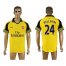 Arsenal #24 Bellerin Away Soccer Club Jersey