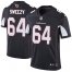 Nike Arizona Cardinals #64 J.R. Sweezy Black Alternate Mens Stitched NFL Vapor Untouchable Limited Jersey
