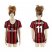 Womens AC Milan #11 L.Ocampos Home Soccer Club Jersey
