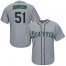 Seattle Mariners #51 Randy Johnson Grey Cool Base Stitched Youth MLB Jersey