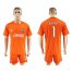 Juventus #1 Buffon Orange Goalkeeper Soccer Club Jersey