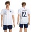 France #12 Tolisso Away Soccer Country Jersey