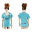 Womens Barcelona Blank Away Soccer Club Jersey