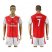 Arsenal #7 Alexis Champions League Home Soccer Club Jersey