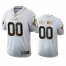 New Orleans Saints Custom Mens Nike White Golden Edition Vapor Limited NFL 100 Jersey