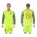 Roma #19 Becker Shiny Green Goalkeeper Long Sleeves Soccer Club Jersey