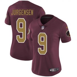 Nike Washington Football Team #9 Sonny Jurgensen Burgundy Red Alternate Womens Stitched NFL Vapor Untouchable Limited Jersey