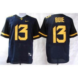 West Virginia Mountaineers 13 Andrew Buie Blue College Football Elite NCAA Jerseys