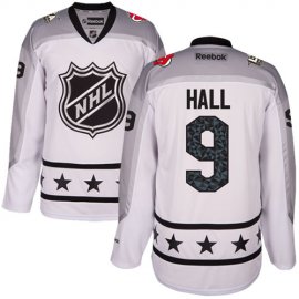 New Jersey Devils #9 Taylor Hall White 2017 All-Star Metropolitan Division Stitched Youth NHL Jersey