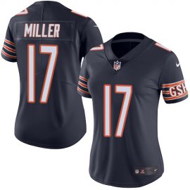 Nike Chicago Bears #17 Anthony Miller Navy Blue Team Color Womens Stitched NFL Vapor Untouchable Limited Jersey