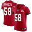 Tampa Bay Buccaneers #58 Shaquil Barrett Mens Super Bowl LV Bound Nike Red Vapor Elite Jersey