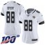 Nike Jacksonville Jaguars #88 Tyler Eifert White Womens Stitched NFL 100th Season Vapor Untouchable Limited Jersey