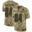Nike New England Patriots #84 Benjamin Watson Camo Mens Stitched NFL Limited 2018 Salute To Service Jersey