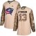 Adidas Columbus Blue Jackets #13 Cam Atkinson Camo Authentic 2017 Veterans Day Stitched Youth NHL Jersey