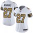 Nike New Orleans Saints #27 Malcolm Jenkins White Womens Stitched NFL Limited Rush Jersey
