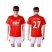 Manchester United #27 Fellaini Red Home Soccer Club Jersey