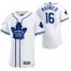 Toronto Maple Leafs #16 Mitchell Marner Mens 2020 NHL x MLB Crossover Edition Baseball Jersey White