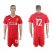 Liverpool #12 Gomez Red Home Soccer Club Jersey