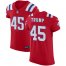 Nike New England Patriots #45 Donald Trump Red Alternate Mens Stitched NFL Vapor Untouchable Elite Jersey