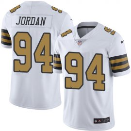 Nike New Orleans Saints #94 Cameron Jordan White Youth Stitched NFL Limited Rush Jersey