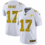 Green Bay Packers #17 Davante Adams Mens Nike Flocked Leopard Print Vapor Limited NFL Jersey White
