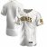 San Diego Padres Mens Nike White Brown Authentic Alternate Team MLB Jersey